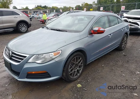 2011 Volkswagen Cc Sport z USA, uszkodzony, nr VIN WVWNP7AN3BE704266